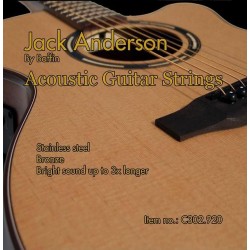 C302.920 Cuerdas Guitarra Acustica Jack Anderson