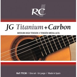 Juego de Cuerdas Royal Classics JG titanio y carbono TTC30