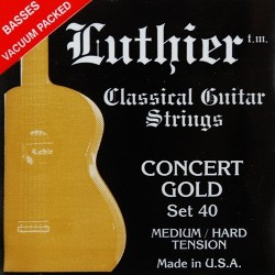C302.040 Juego de Cuerdas Luthier Tension 40