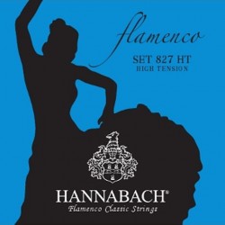 827HT Juago de Cuerdas Hannabach para Flamenco Tension Alta