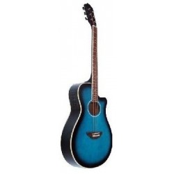 C330.646BL Guitarra Acustica Mini Jumbo tipo APX AZUL