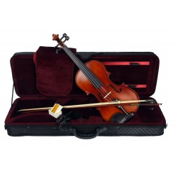 C370.TY-7 4/4 Violin 4/4 Macizo en estuche rectangular