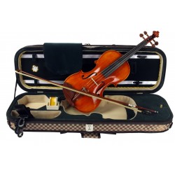 C370.TY-9 4/4 Violin 4/4 Macizo en estuche rectangular