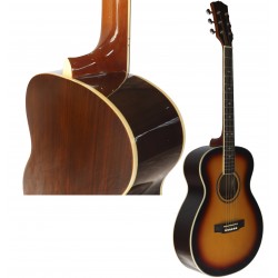 C330.648SB Guitarra Acustica Mini Jumbo tipo APX SUNBURST - Palosanto 